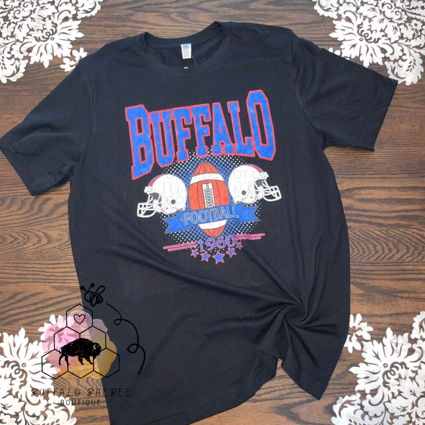 PREORDER: Retro Buffalo Football Tee