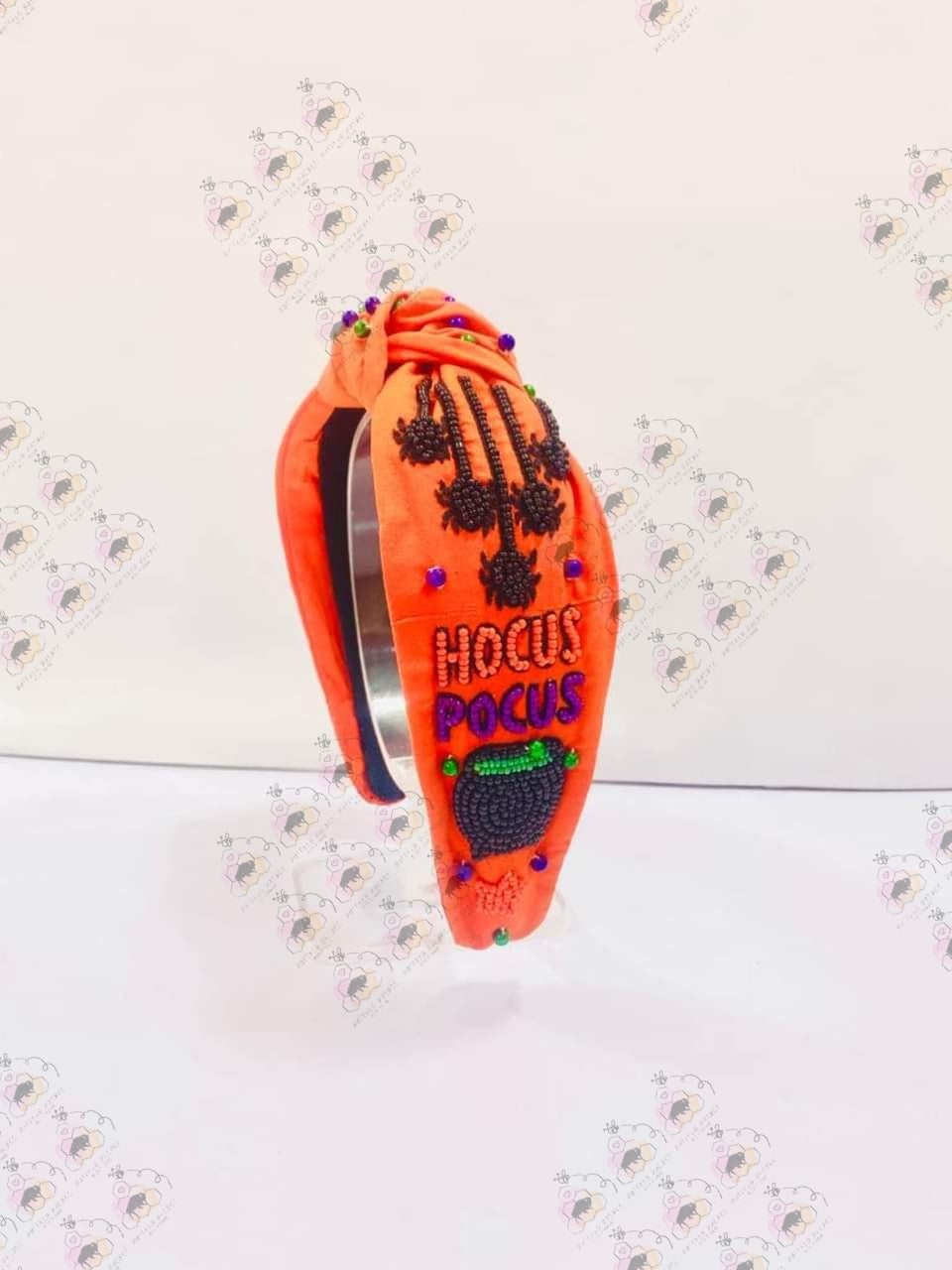 Orange hocus pocus headband