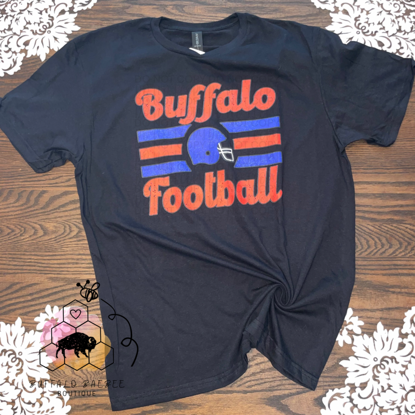 Retro Buffalo Football tee