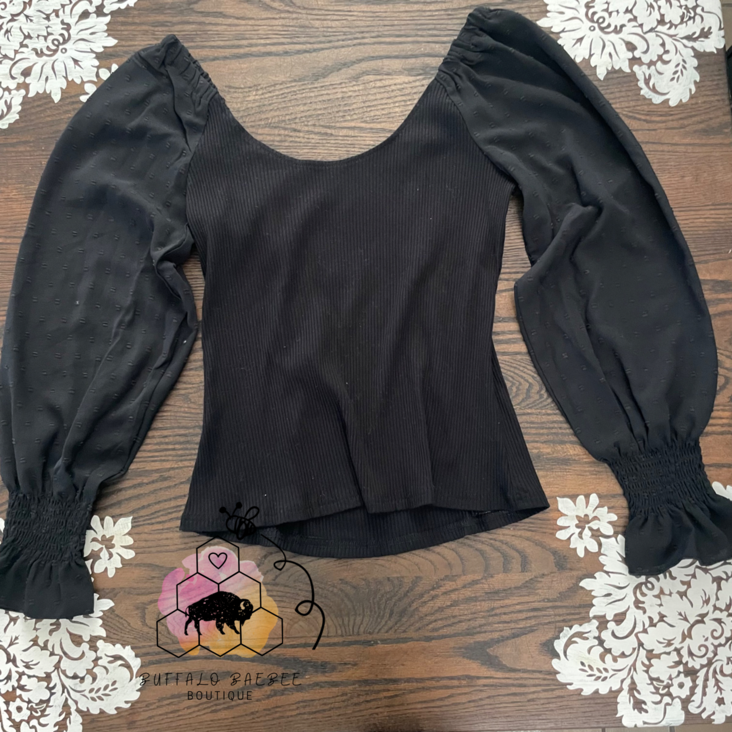 Black Long Sleeve Blouse