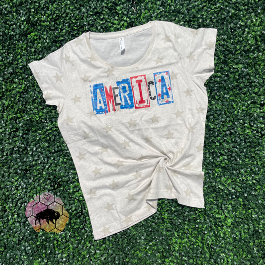 America Stars Tee