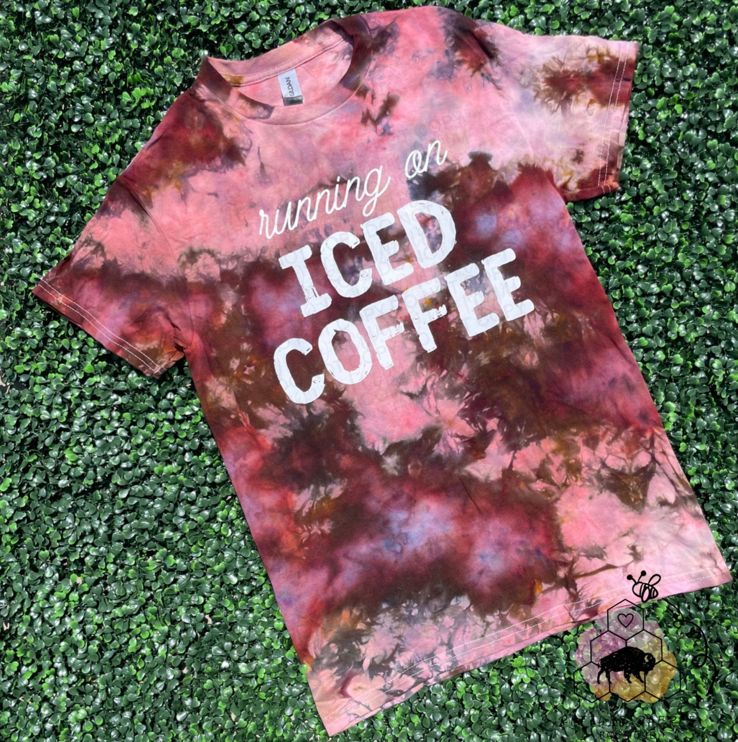 Running on Iced Coffee Tee