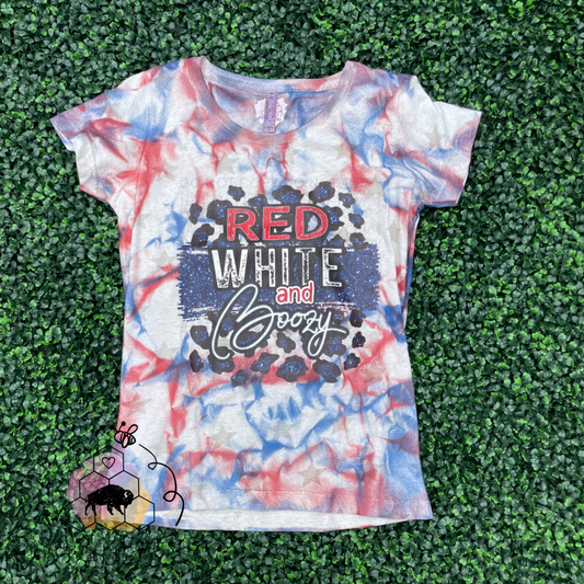 Red White and Boozy Tee