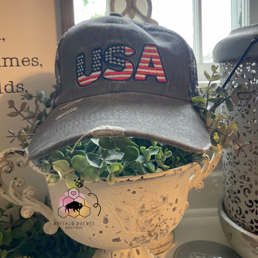 USA Flag Hat