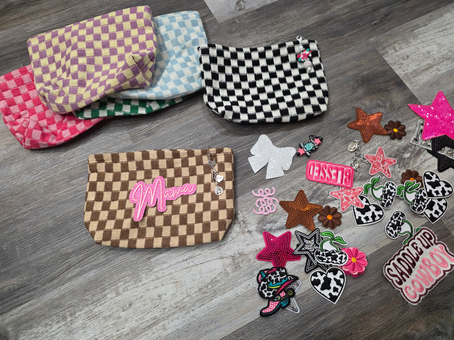 Zipper pouches